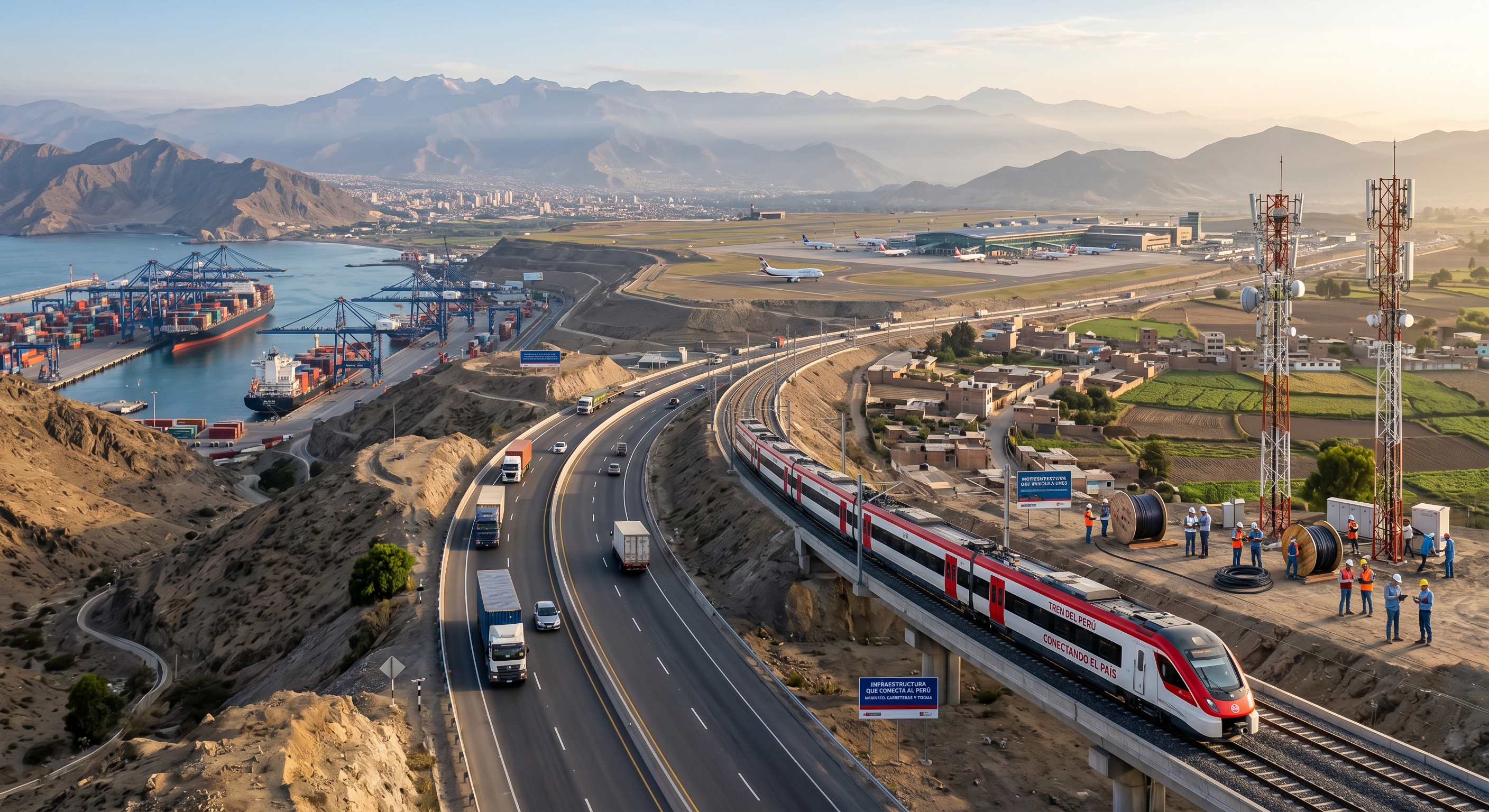 INFRAESTRUCTURA QUE CONECTA AL PERÚ